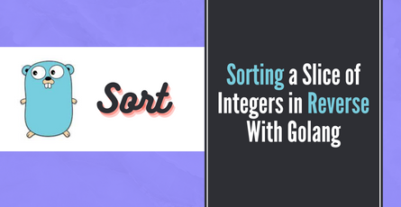 Sorting a Slice of Integers in Reverse With Golang