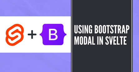 Using Bootstrap Modal in Svelte