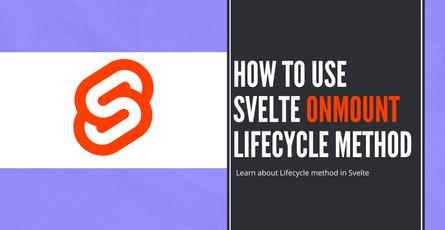 How to use Svelte onMount Lifecycle method